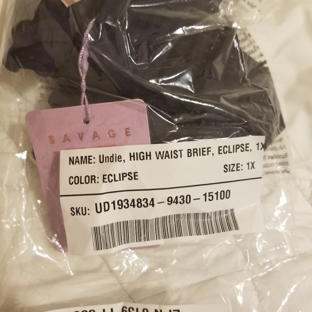 Fenty high waist underwear